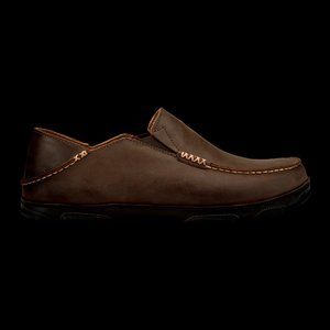 OluKai Moloa - dark wood/dark java NWT 10128-6348